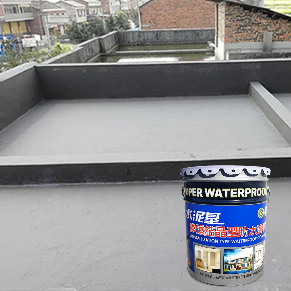 Cement-Based Permeable Crystalline Waterproof Coating