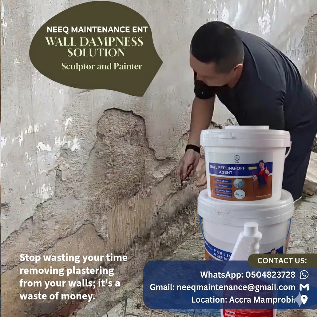WALL PEELING OFF-AGENT